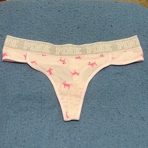 New pink Victoria’s Secret thong large